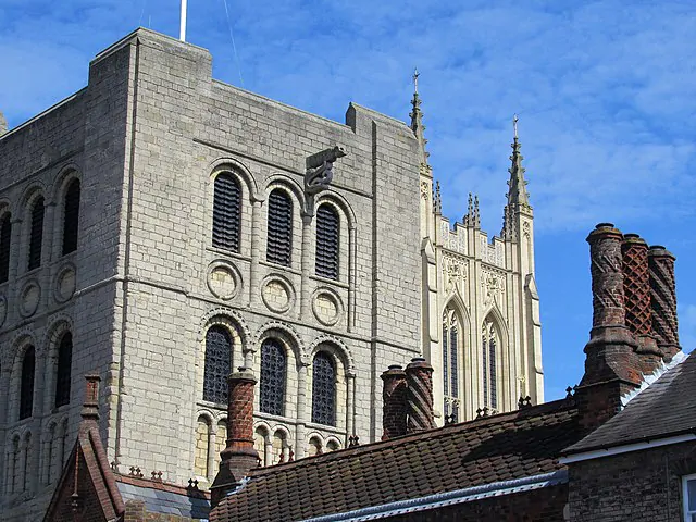 Norman Tower in Bury St Edmunds